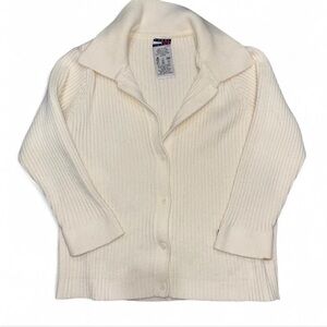 Tommy Hilfiger Women's Cream Cardigan